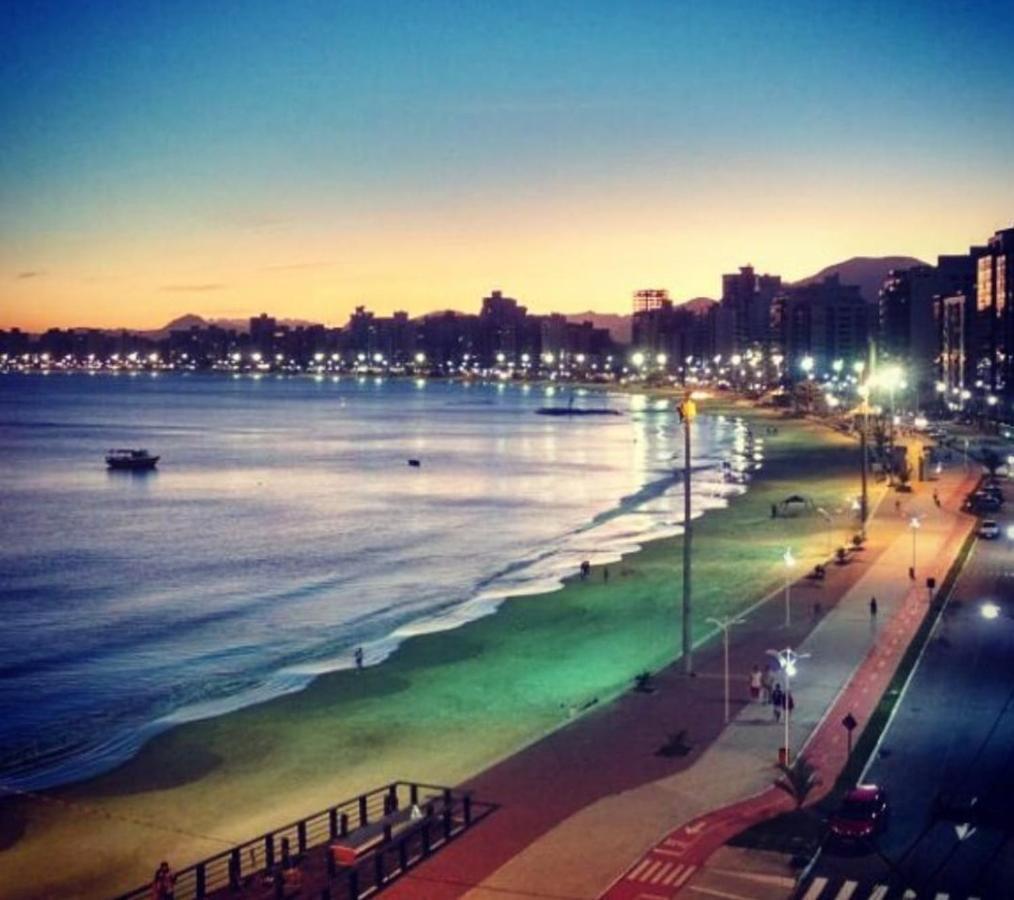 구아라파리 Apt Encantador Praia Do Morro 20 Metros Da Praia. 아파트 외부 사진