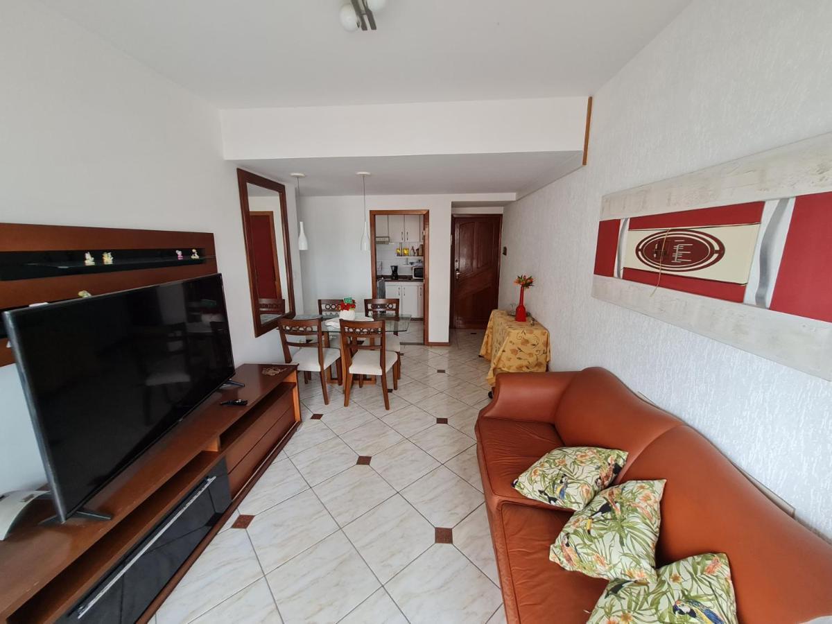 구아라파리 Apt Encantador Praia Do Morro 20 Metros Da Praia. 아파트 외부 사진