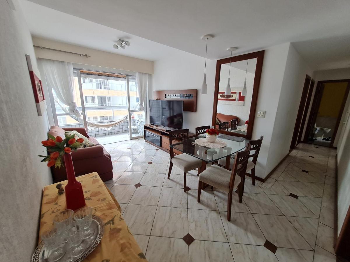 구아라파리 Apt Encantador Praia Do Morro 20 Metros Da Praia. 아파트 외부 사진
