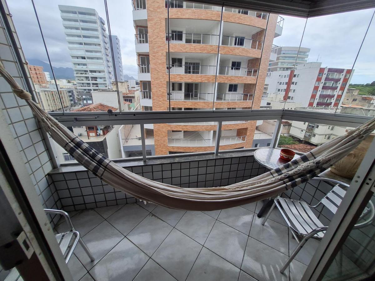 구아라파리 Apt Encantador Praia Do Morro 20 Metros Da Praia. 아파트 외부 사진