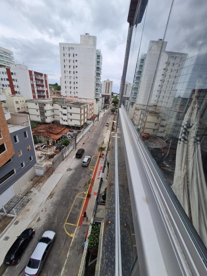 구아라파리 Apt Encantador Praia Do Morro 20 Metros Da Praia. 아파트 외부 사진
