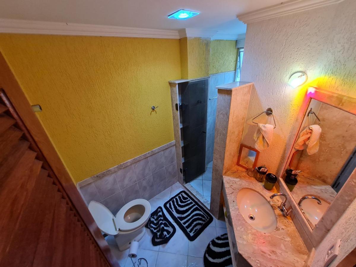 구아라파리 Apt Encantador Praia Do Morro 20 Metros Da Praia. 아파트 외부 사진
